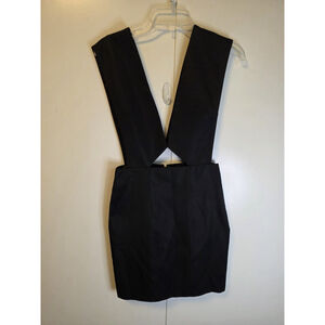 Solace London Black tyler mini dress size 2